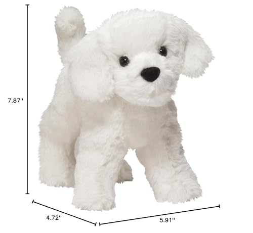Douglas Dandelion Puff Bichon standing puppy invites interactive play and imaginative fun.