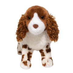 Douglas Flair brown spots on legs emphasize breed accuracy for dog-loving fans.