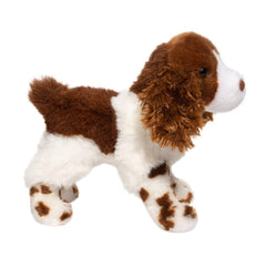 Douglas Flair silky ears detail highlights tactile texture for gentle squeezable play.