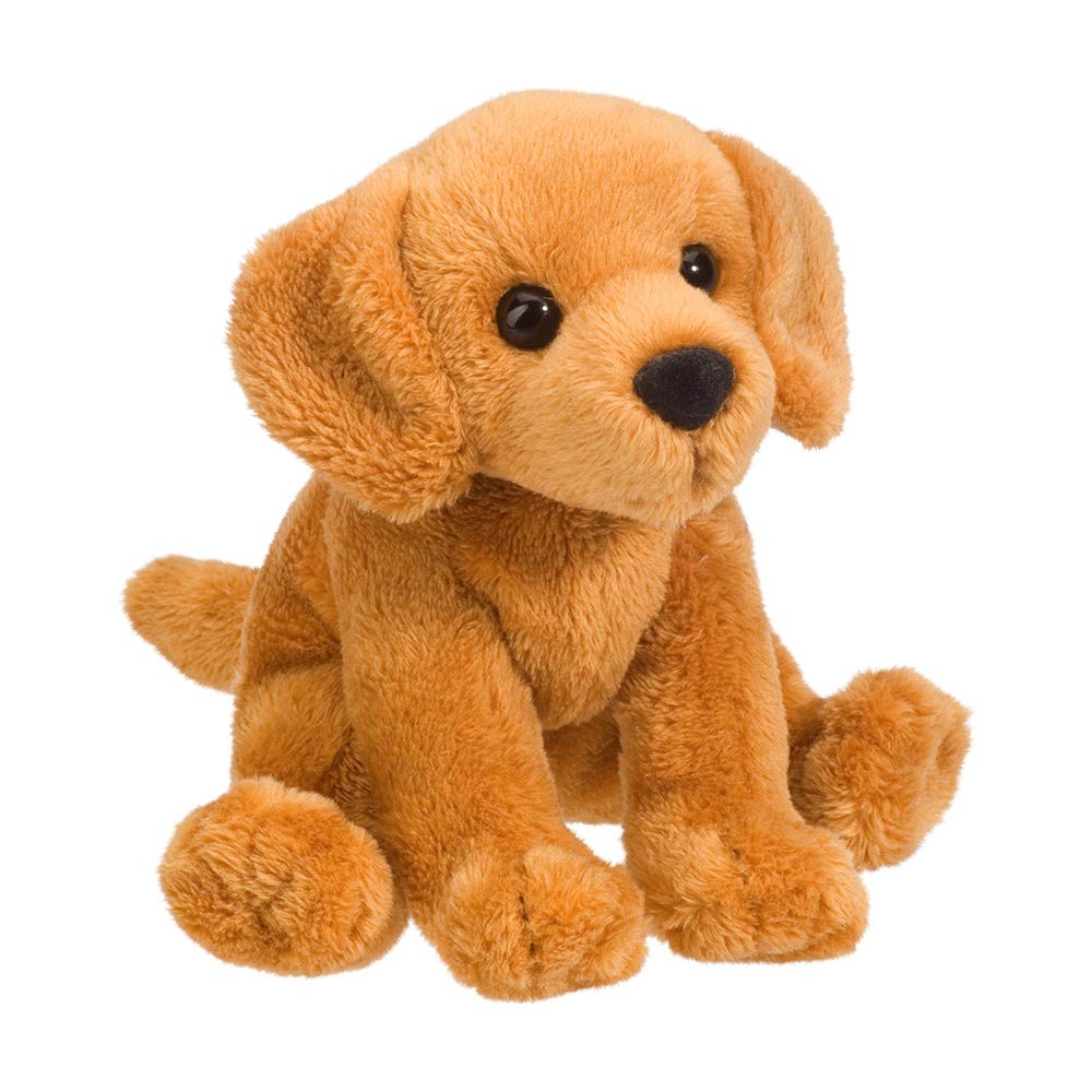 Douglas Gracie Golden Retriever plush, 5-inch cuddly companion with a rich golden coat.