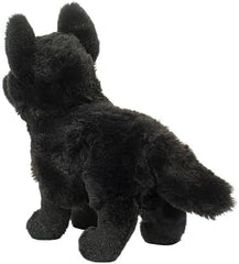 Douglas Harko plush eyes closeup features bright eyes for expressive charm.