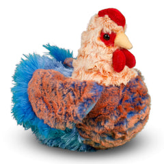 Douglas Henrietta Blue Lace Hen yellow beak and bright eyes