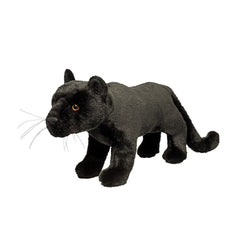 Douglas Jagger Black Panther plush full-body image for display and cuddling.