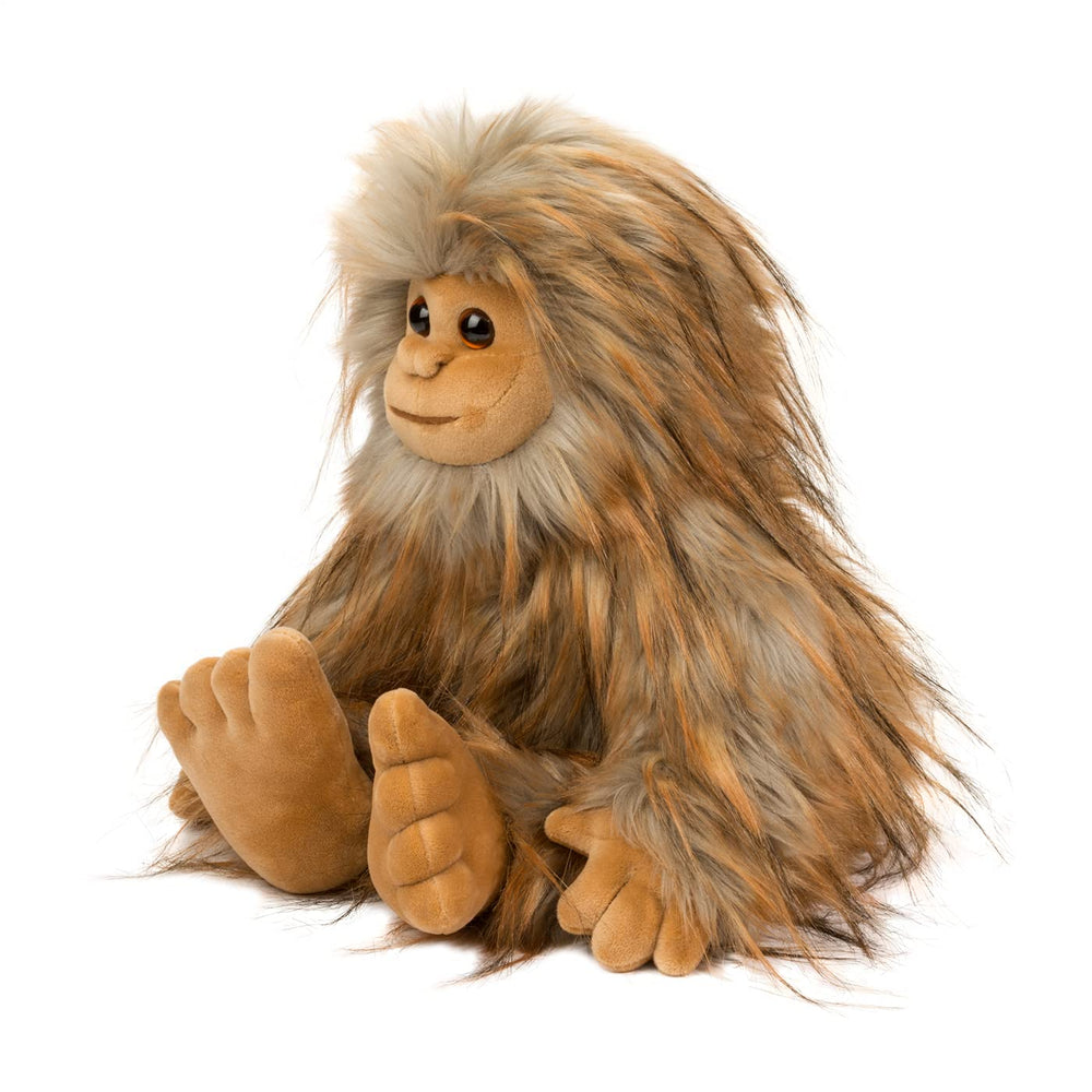 Woodsy color tones on Kash Sasquatch plush
