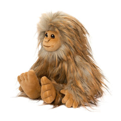 Woodsy color tones on Kash Sasquatch plush
