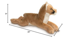 Douglas Kelso Mountain Lion plush ready for cuddles and collectibility