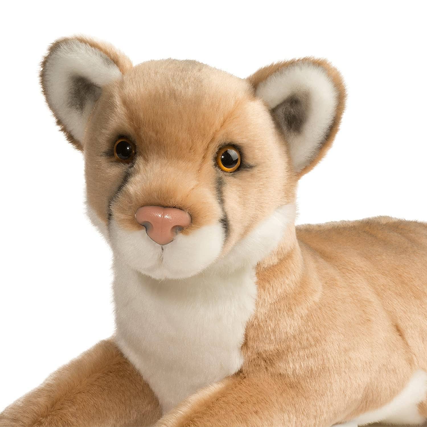 Douglas Kelso Mountain Lion plush fur texture feels ultra-soft for hugs