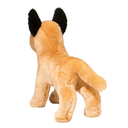 Douglas Klaus plush alert ears capture Malinois character for interactive stories