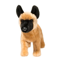 Douglas Klaus plush face detail highlights lifelike breed features for imaginative play