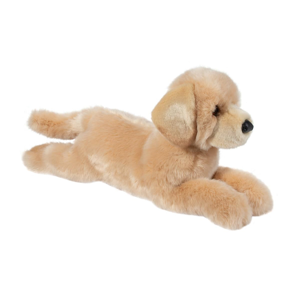Douglas Lettie yellow lab plush measures 22 inches for a substantial friend.