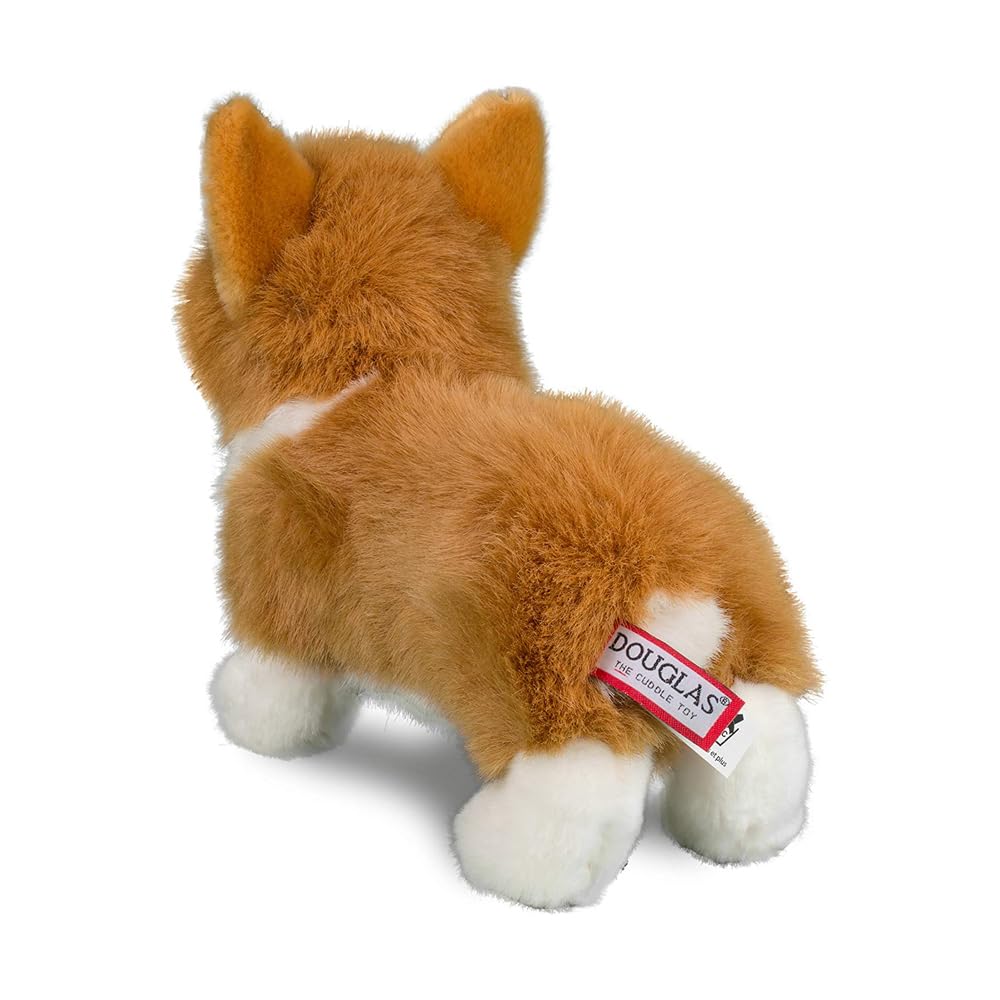 Douglas Louie Corgi plush crafted in Indonesia with care.