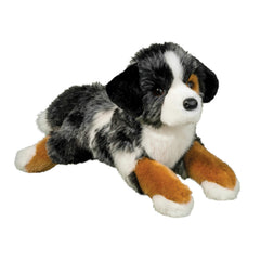Douglas Maizie Australian Shepherd Plush in an 18-5-inch size, perfect for cuddling and imaginative play.