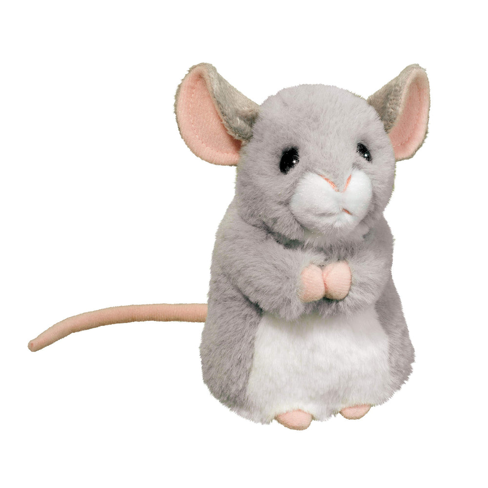 Douglas Monty Mouse plush for cuddling and imaginative play