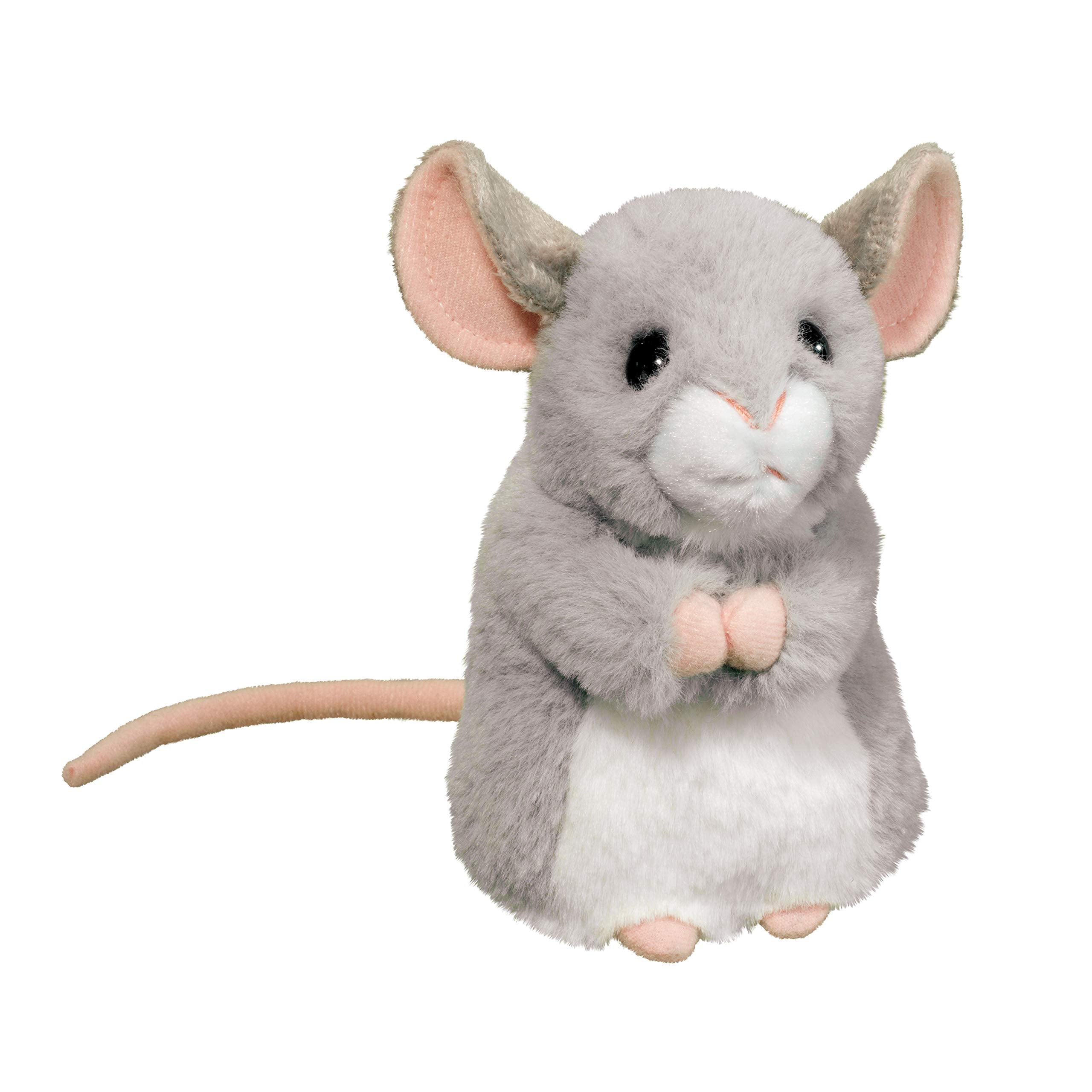 Douglas Monty Mouse plush for cuddling and imaginative play
