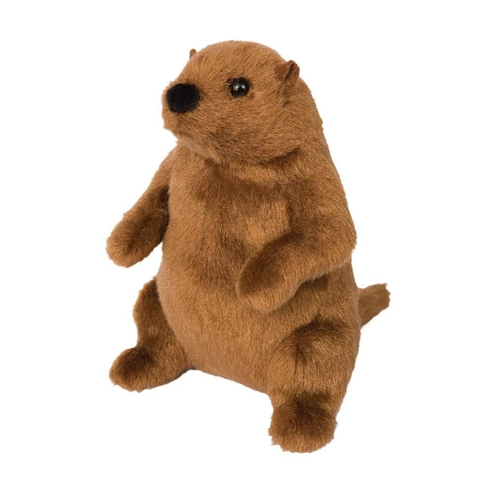 Douglas Mr. G Groundhog plush, 7-inch cuddle toy for gentle play and bedtime companionship.