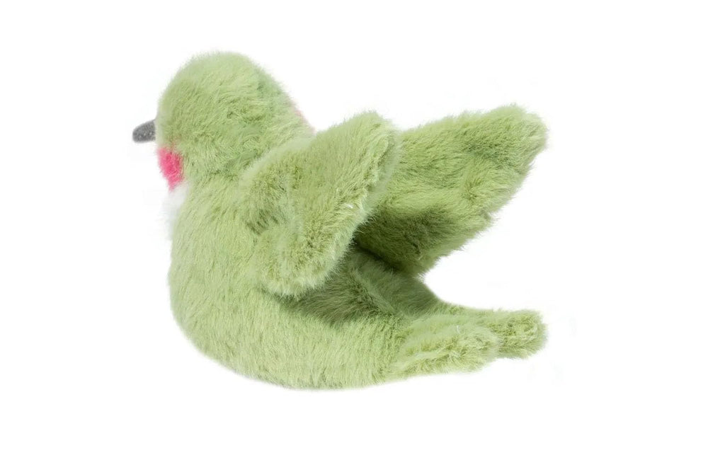Douglas Nectar hummingbird plush angled wings for dynamic display.