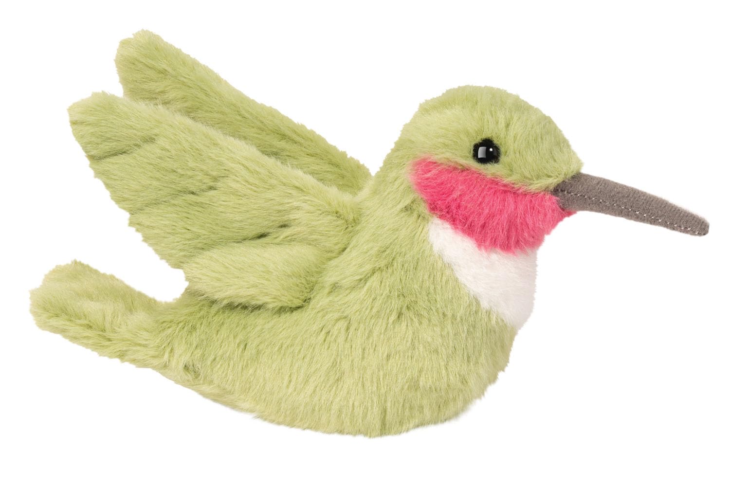 Douglas Nectar hummingbird plush with soft design for cuddling fun.