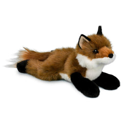Douglas Roxy red fox plush coat highlights rich russet color and texture
