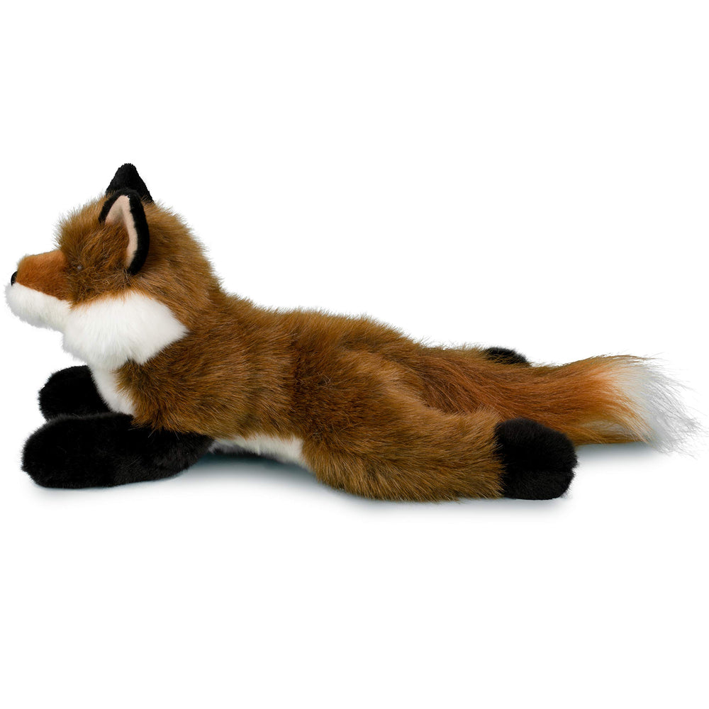Douglas Roxy red fox plush cuddling position ready for lap time