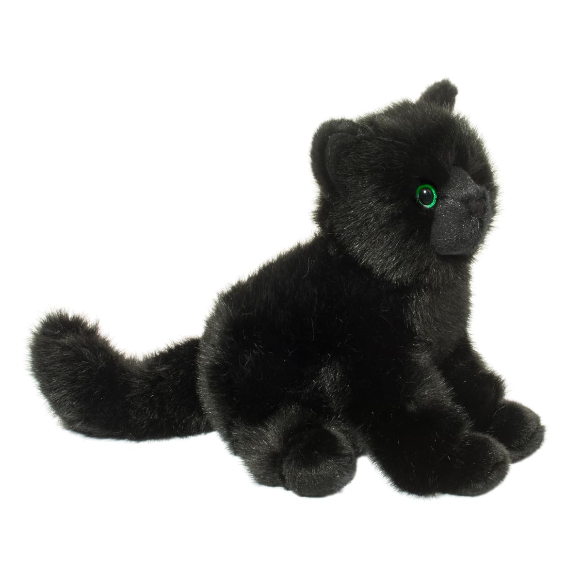 Douglas Salem Black Cat plush durable construction for long-lasting playtime.
