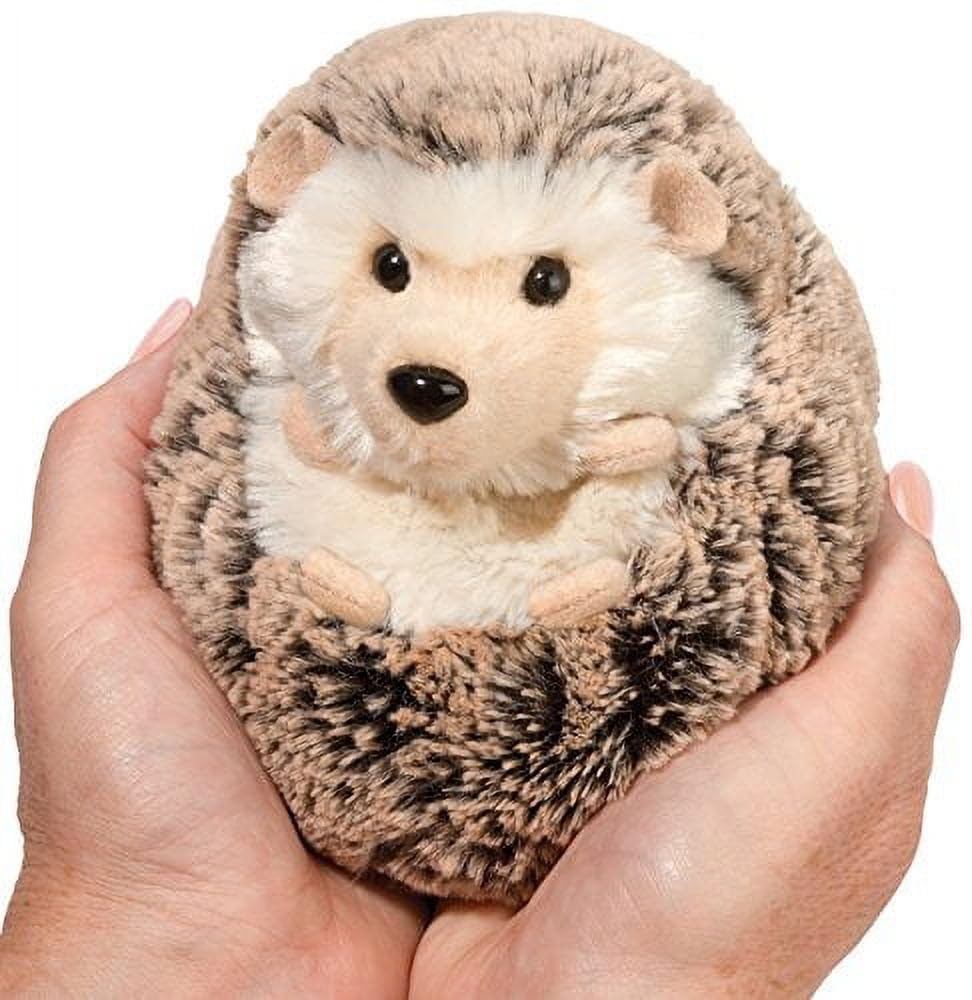 Douglas Spunky Hedgehog plush, soft cuddle toy for comforting play and travel.