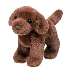 Douglas Sylvia Chocolate Lab plush toy ideal for hugs and imaginative play