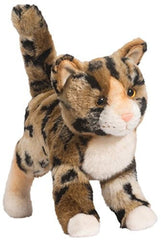 Douglas Tashette Bengal Cat plush with spotted coat for imaginative play.
