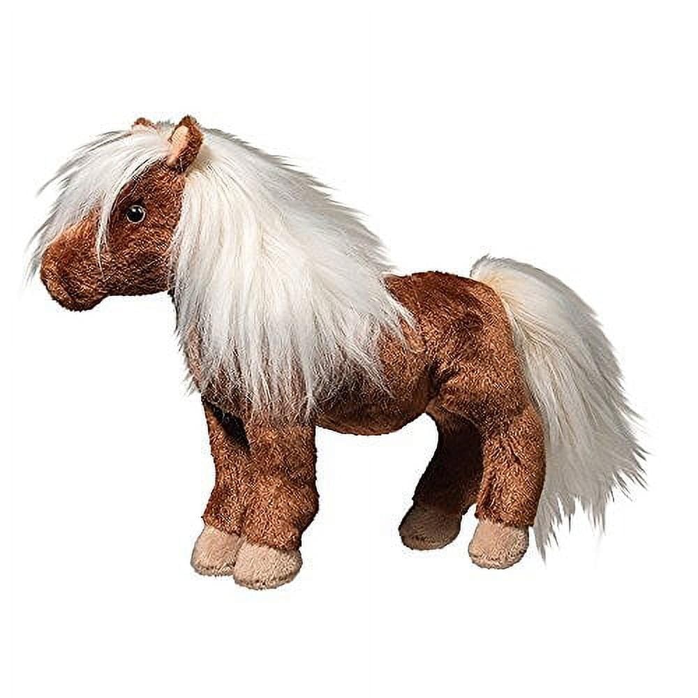 Douglas Tiny Shetland Pony plush offers soft coat for cuddling and imaginative play