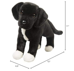 Douglas Twister amber-eyed plush puppy, ideal gift and bedtime buddy.