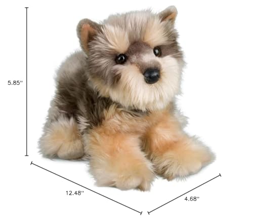 Douglas Yettie Yorkie plush machine washable for easy care.