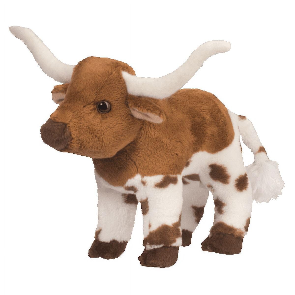 Douglas Zeb Texas Longhorn plush with soft Kohair coat for cuddling and imaginative play.