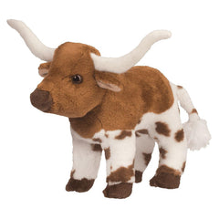 Douglas Zeb Texas Longhorn plush with soft Kohair coat for cuddling and imaginative play.