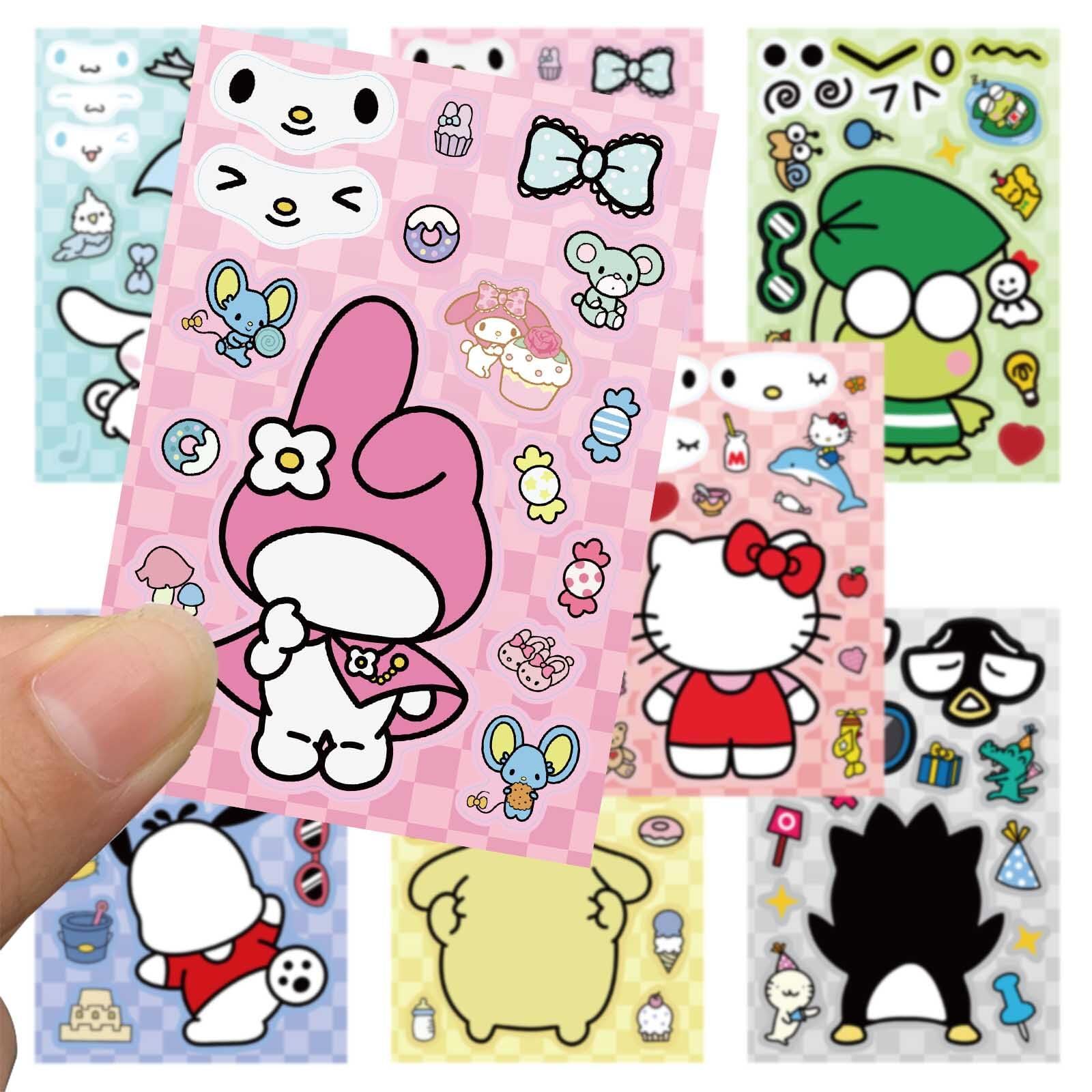 Dovipta sticker sheet size 4.3 by 6.3 inches for crafts and planners.