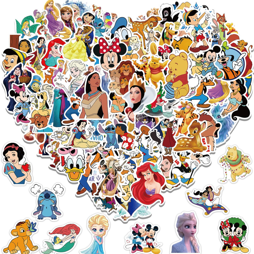 Dovipta water bottle stickers collection—vibrant vinyl, waterproof, perfect for kids' bottles.