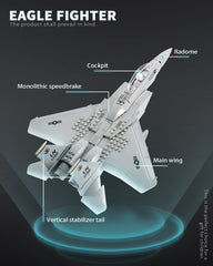 dOvOb 270-piece F-15 kit ideal gift for hobbyists.