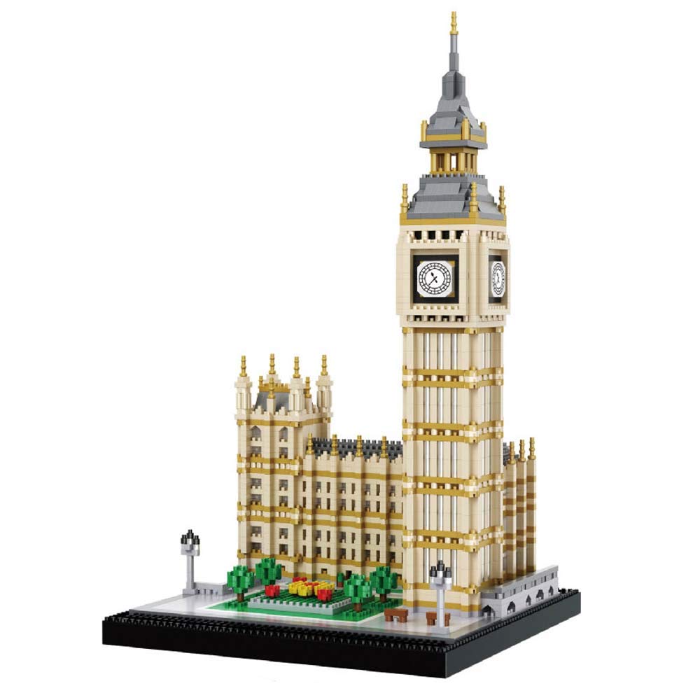 dOvOb Real Big Ben assembly in progress for a desk-worthy project.