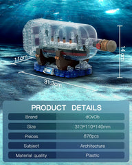 dOvOb Titanic assembly workflow – step-by-step journey that engages builders of all ages.