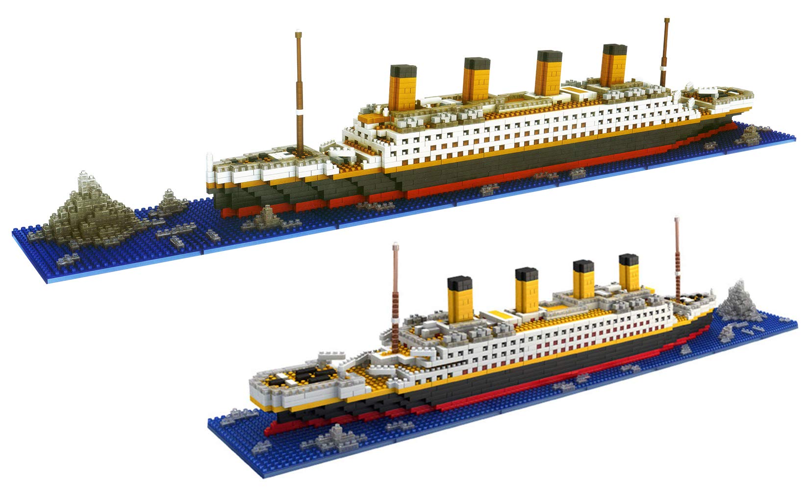 dOvOb Titanic micro-blocks 1872 pieces for immersive hands-on building and display.