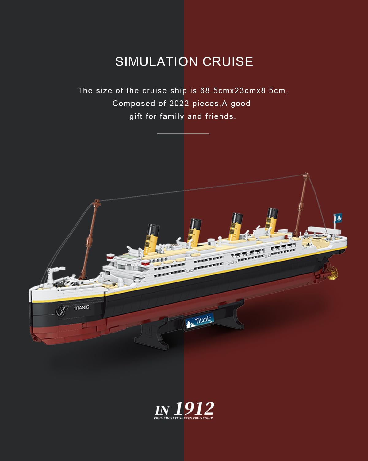 dOvOb Titanic assembly instructions guide precise building experience