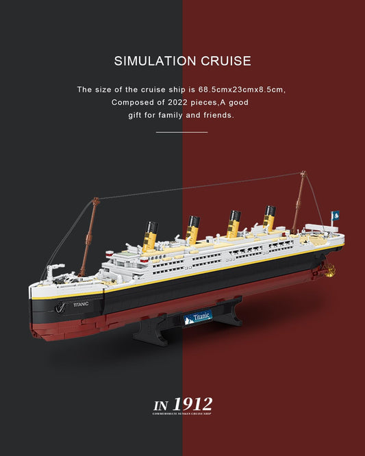 dOvOb Titanic assembly instructions guide precise building experience