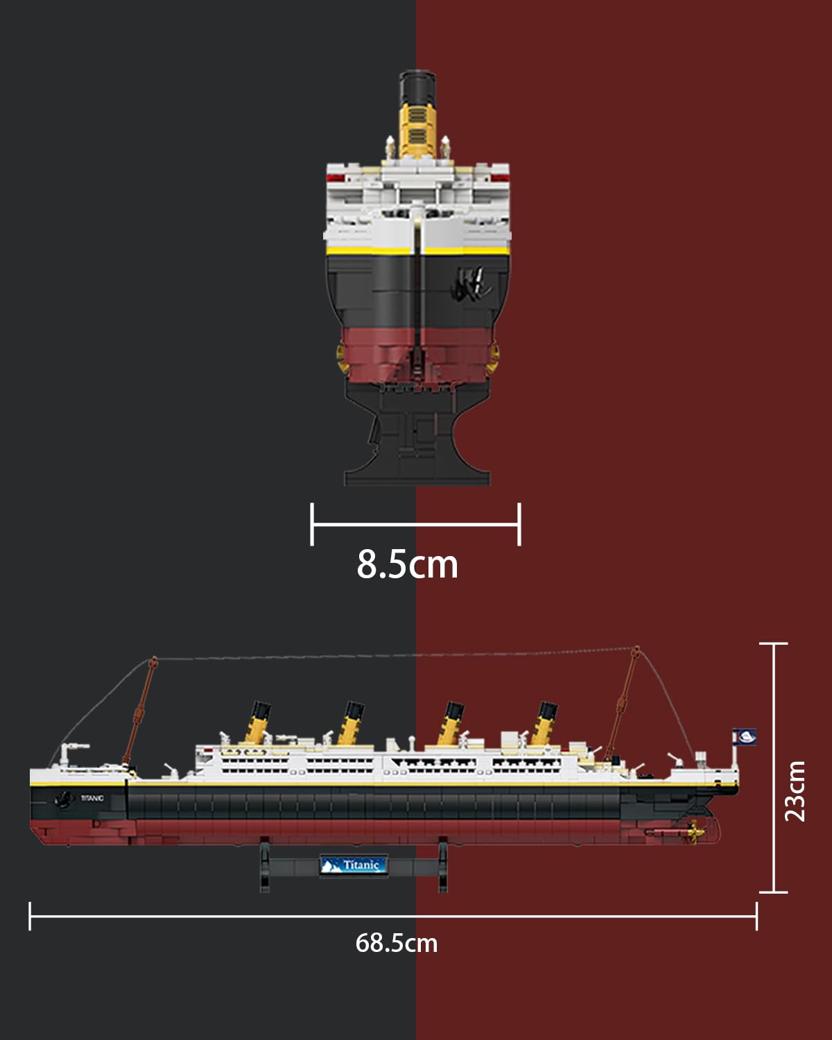 dOvOb Titanic blocks compatibility with major brands for flexible builds