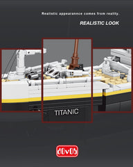 dOvOb Titanic mast and sail focus for realistic silhouette