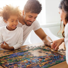 Dowdle premium magnetic box packaging - store and display your puzzle collection.