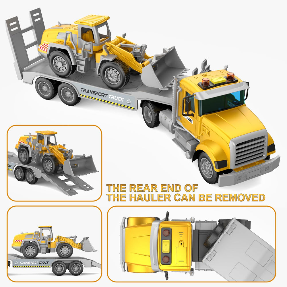 Dowellin detachable-head-truck; versatile cab adds steering play.