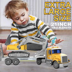 Dowellin excavator toy digger for construction roleplay adventures.