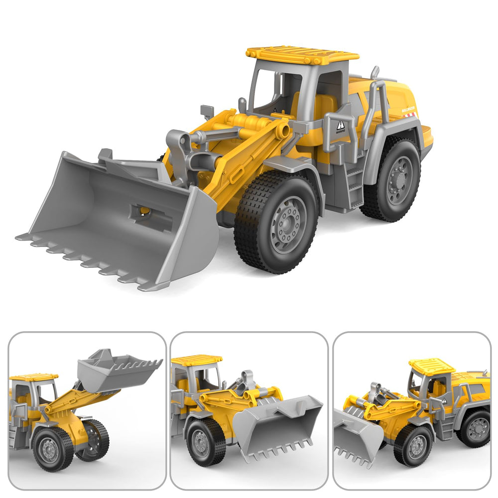 Dowellin friction-powered-truck-action; push-and-go fun across floors.