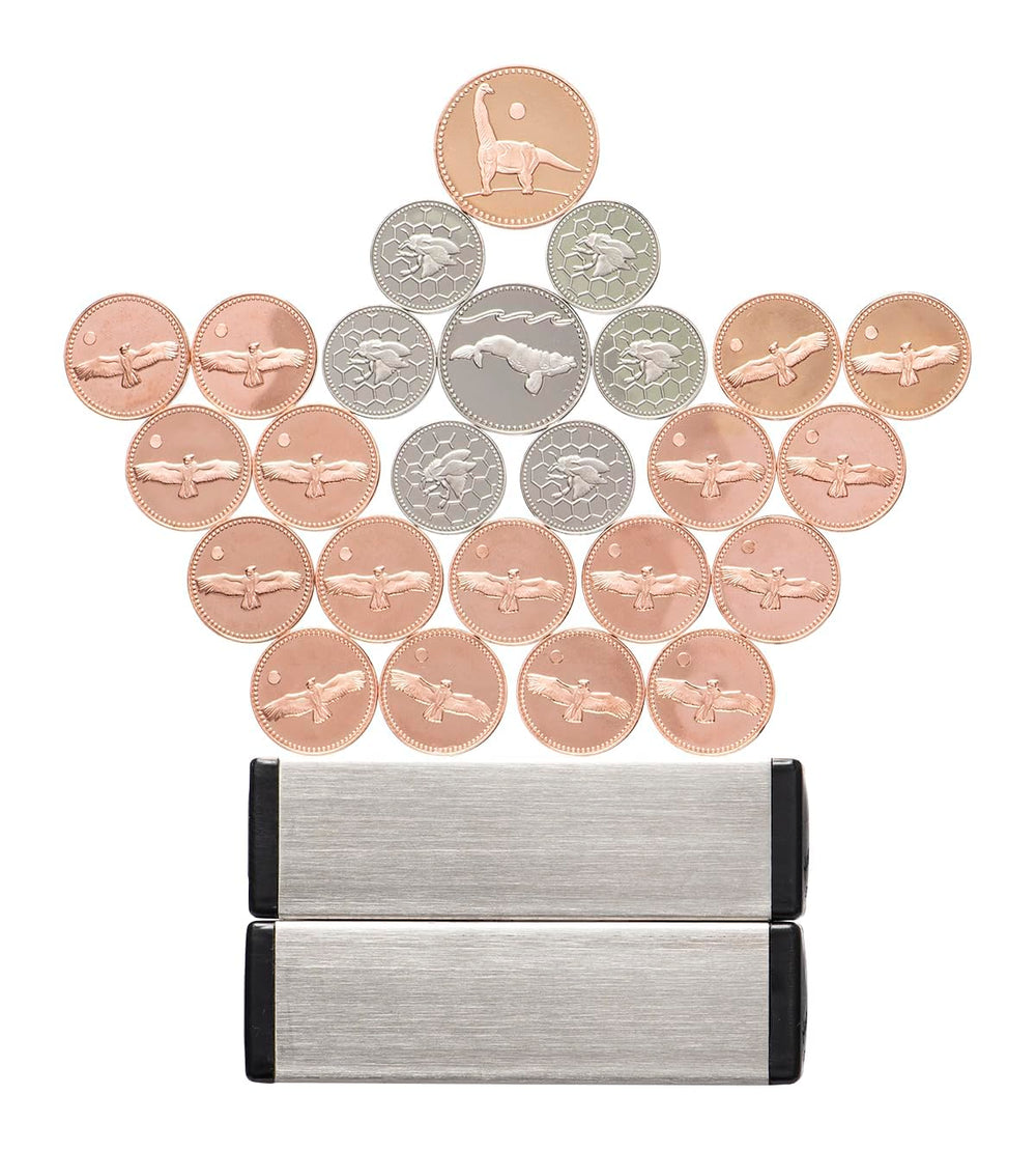 Dowling Magnets Magic Penny Kit unplugged play promotes STEM skills.