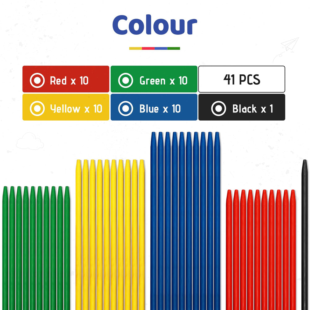 DOXISHRUKY colorful sticks ideal for party games and group play