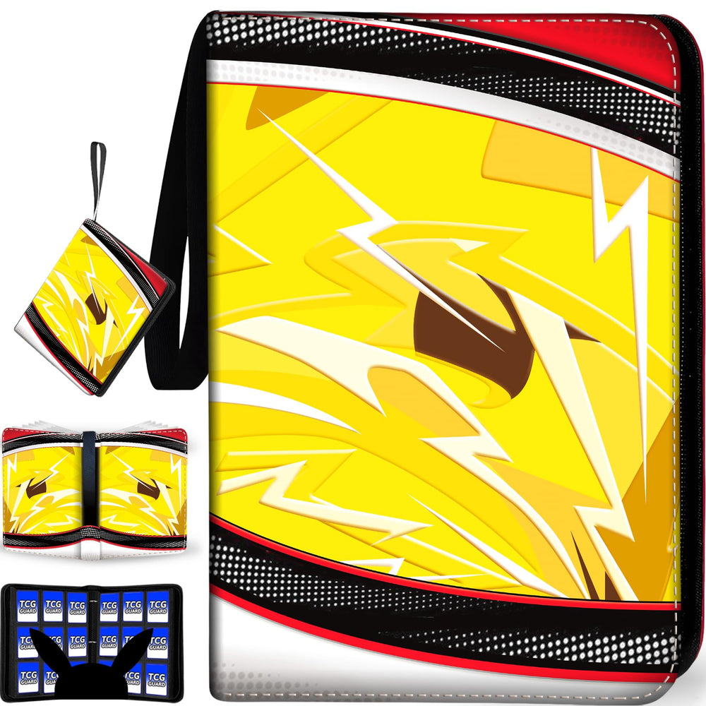 DOXUA 1008 card binder front view highlights organized storage for trading cards.