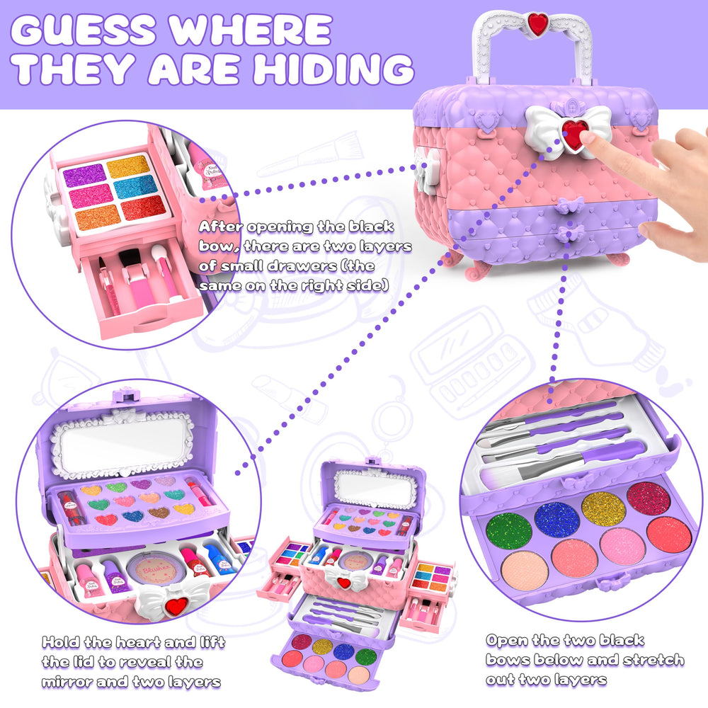 Dpai 54-pcs kit nail-polish set enhances color play and creativity.